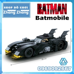 [366 hình] Xếp hình Batman siêu xe Batmobile phiên bản Limited Edition Lego Minifigures 8228