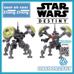 Xếp hình Star Wars robot chiến đấu cỗ máy Buzz Droid Lego Minifigures Koruit XP352
