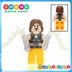 Xếp hình Whiplash - Spider-Girl - Tarantula - Paladin - Ultimate Deadpool Siêu anh hùng Lego Minifigures POGO PG8057
