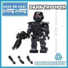 Đồ chơi xếp hình Dark Trooper trong Star Wars Chiến tranh giữa các vì sao Mô hình Minifigures Koruit XP395 KT1052