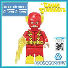 Xếp hình DC's Crime Syndicate Grid Power Ring Johnny Quick Superwoman Ultra Man Deathstorm Lego Minifigures Kopf KF6104