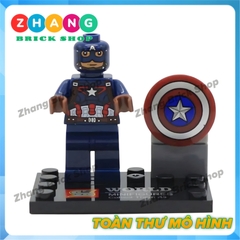 Đồ chơi Xếp hình Avengers Hulk
- Black Widow Captain America - Thor Iron man - Nick Fury Hawkeye Ultron  Minifigures Sy271