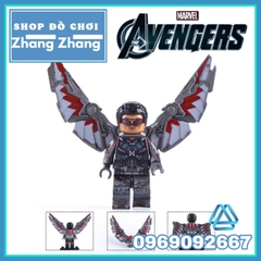 Xếp hình Bucky - Sam Wilson - Winter Soldier - Karli- Baron Zemo- Falcon - Captain America Lego Minifigures WM6117