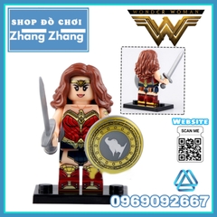 Xếp hình Nữ thần chiến Wonder Woman 1984 Cheetah Diana Steve Trevor Barbara Minerva Maxwell Lord Lego Minifigures WM6100