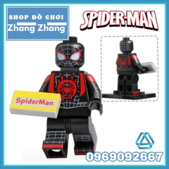 Xếp hình Spider-Man - Miles Morales - Spider Gwen - Prowler - Green Goblin - Spider Man Noir Lego Minifigures Wm wm6052