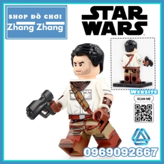Xếp hình Star Wars Kaydel Poe Jannah Rose The Mandalorian Sith Trooper Lego Minifigures WM6082