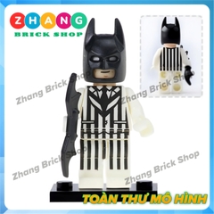 Mô hình nhân vật người dơi Batman Robin quà tặng trang trí bánh sinh nhật gotham POGO PG8047 Zhang Brick Shop