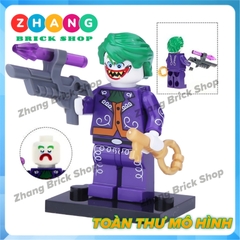 Mô hình nhân vật Gã hề Joker Clown trong người dơi Batman Decool 0289 0294 Zhang Brick Shop
