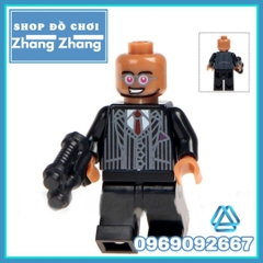 Xếp hình Red Hood - White Lantern - James Gordon - Hugo Strange - Nygma - Bullock - Penguin Lego Minifigures POGO PG8070