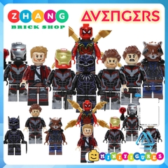 Xếp hình biệt đội The Avengers du hành thời gian Lego Minifigures POGO PG8232