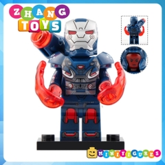 Xếp hình War Machine Ancient One Raytheon Black Widow Pepper Captain America Tony Stark Lego Minifigures Xinh X0261