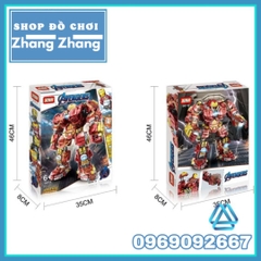 [711 hình] Xếp hình Iron Man Người sắt Hulkbuster Armor mới nhất 2021 Lego Minifigures Xinh 9018 XH9018
