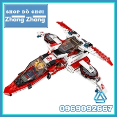 [552 hình] Xếp hình Cuộc chiến phi thuyền Avenjet Thanos Hyperion The Avengers Infinity War Lego Minifigures Decool 7120