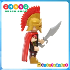 Xếp hình Nữ chiến binh Spartan Girl mạnh nhất Trung Cổ Lego Minifigures Xinh X0316 XH1730