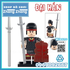 Đồ chơi xếp hình Hán Sở tranh hùng - Lưu Bang đại chiến Hạng Vũ Minifigures Koruit KT1092