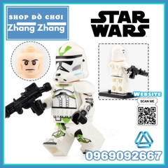 Xếp hình Star Wars Stormtrooper - Captain Phasma - Clone Trooper - Darth Vader Lego Minifigures Koruit KT1035