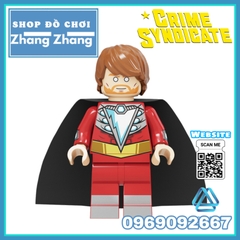 Xếp hình DC's Crime Syndicate Grid Power Ring Johnny Quick Superwoman Ultra Man Deathstorm Lego Minifigures Kopf KF6104