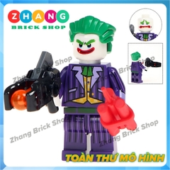 Mô hình nhân vật Gã hề Joker Clown trong người dơi Batman Decool 0289 0294 Zhang Brick Shop