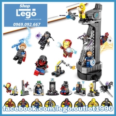 Xếp hình Siêu anh hùng đại chiến tháp Avengers mới nhất 2019 Lego Minifigures SY SY1368