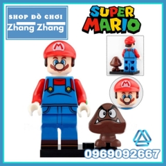 Xếp hình Super Mario nấm lùn mới nhất 2021 Lego Minifigures Kopf KDL805
