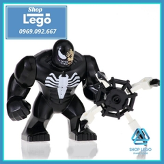 Xếp hình Venom đột biến trong Spider-man mới nhất 2021 Lego Minifigures Kopf KF646