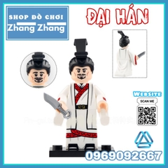 Đồ chơi xếp hình Hán Sở tranh hùng - Lưu Bang đại chiến Hạng Vũ Minifigures Koruit KT1092