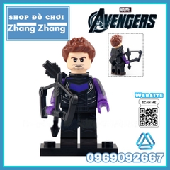Đồ chơi xếp hình Avengers gồm Kate Bishop Hawkeye Kingpin Matt Murdock Yelena Belova Echo Minifigures Xinh X0330