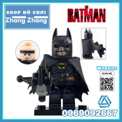 Đồ chơi xếp hình Batman Catwoman Bruce Wayne Penguin Riddler Alfred Pennyworth James Gordon Minifigures Xinh X0334