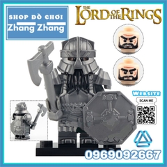 Đồ chơi xếp hình tộc chiến binh người lùn Mountain Dwarf trong The lord of the ring Minifigures Koruit KT1054