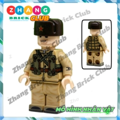Mô hình nhân vật chiến tranh triều tiên Chí nguyện quân Trung Hàn Mỹ JC013 016 JA015 018