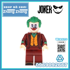 Xếp hình Mr Miracle - Superboy - Doctor Mid-nite
- Donna Troy - Joker - Cyborg Lego Minifigures Kopf KF6063