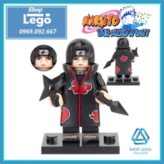 Xếp hình Naruto Uchiha Sasuke - Yahiko - Kisame Hoshigaki - Hidan - Uchiha Itachi Lego Minifigures KDL801