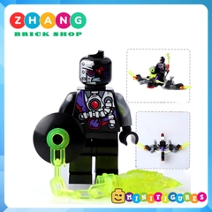Xếp hình Ninjago Jay Lloyd Kai Cole Zane Stone Scout Chop rai Cryptor tặng kèm Rồng bay Lego Minifigures SY626
