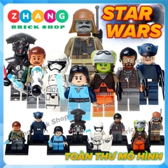Xếp hình Star Wars Hunter Droid - Boba Fett - Stormtrooper - Bodhi Rook - Hera - Pao Lego Minifigures POGO PG8066