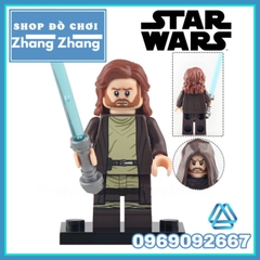 Đồ chơi xếp hình Star Wars Darth Maul Fifth Brother Reva Ben Kenobi Anakin Skywalker Vader Minifigures Koruit KT1059