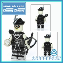 Xếp hình Superman Flash Deathstorm Aquaman DC Comics Martian Manhunter Black Lantern Lego Minifigures POGO PG8195