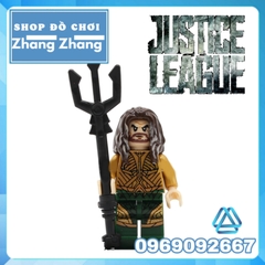 Xếp hình Harley Quinn - Loki - Clock King - Superman - Aquaman - Batman - Cyborg Scarecrow Lego Minifigures Pogo PG8068