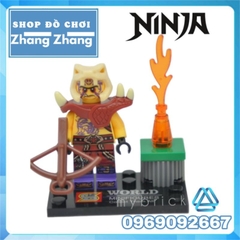 Xếp hình Ninjago Thunder Swordsman Jay Kai Lloyd Cole
Eyezor Zugu Chen Chop'rai Lego Minifigures SY272