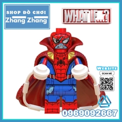 Đồ chơi xếp hình What if gồm Dr Strage Iron man - Thanos Deadpool - Thor Captain America - Spider man Minifigures WM6132