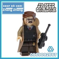 Xếp hình thanh tra GCPD James Gordon trong Batman ở thành phố Gotham Lego Minifigures Pogo PG8046 PG173