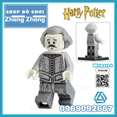 Xếp hình mô hình Harry Potter gồm Dumbledore - Hermione - Quirrell - Filch - Ron Lego Minifigures WM6047