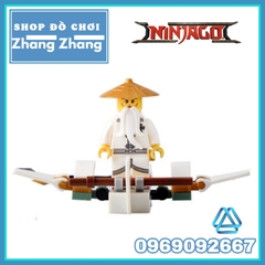 Đồ chơi xếp hình Ninjago gồm Nya - Zane - Garmadon - Lloyd - Jay - Cole - Wu - Kai Minifigures SY652