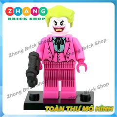 Xếp hình Batman - Catwoman - Joker - Dick Grayson - Bruce Wayne- Robin - Alfred - Penguin Lego Minifigures POGO PG8009