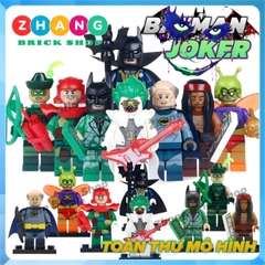 Xếp hình Batman Green Arrow Joker Apache Crazy Quilt Killer Moth Gotham Lego Minifigures POGO PG8110