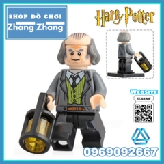 Xếp hình mô hình Harry Potter gồm Dumbledore - Hermione - Quirrell - Filch - Ron Lego Minifigures WM6047