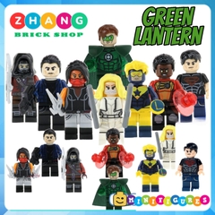 Đồ chơi Xếp hình Elektra White Canary Fire Storm Captain Cold - Parallax Super Boy Booster Gold Minifigures POGO PG8079