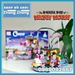 Xếp hình Xe diễu hành của vịt Daisy trong phim hoạt hình chuột Micky Lego Minifigures PRCK 69654