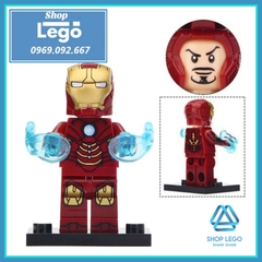 Xếp hình Iron Man Người sắt Tony Stark siêu anh hùng Marvel tuyển tập mới nhất 2020 Lego Minifigures Xinh X0199