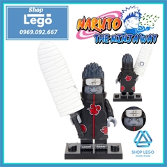 Xếp hình Naruto Uchiha Sasuke - Yahiko - Kisame Hoshigaki - Hidan - Uchiha Itachi Lego Minifigures KDL801