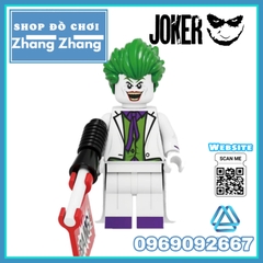 Xếp hình Joker tuyển tập tội phạm Gotham Lego Minifigures Kopf KF6110